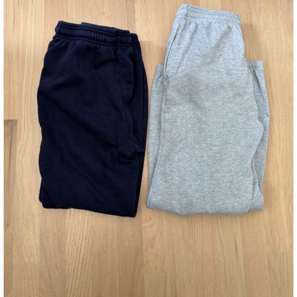 Gap Teen Sweatpants Joggers Navy Gray set of 2 14-16